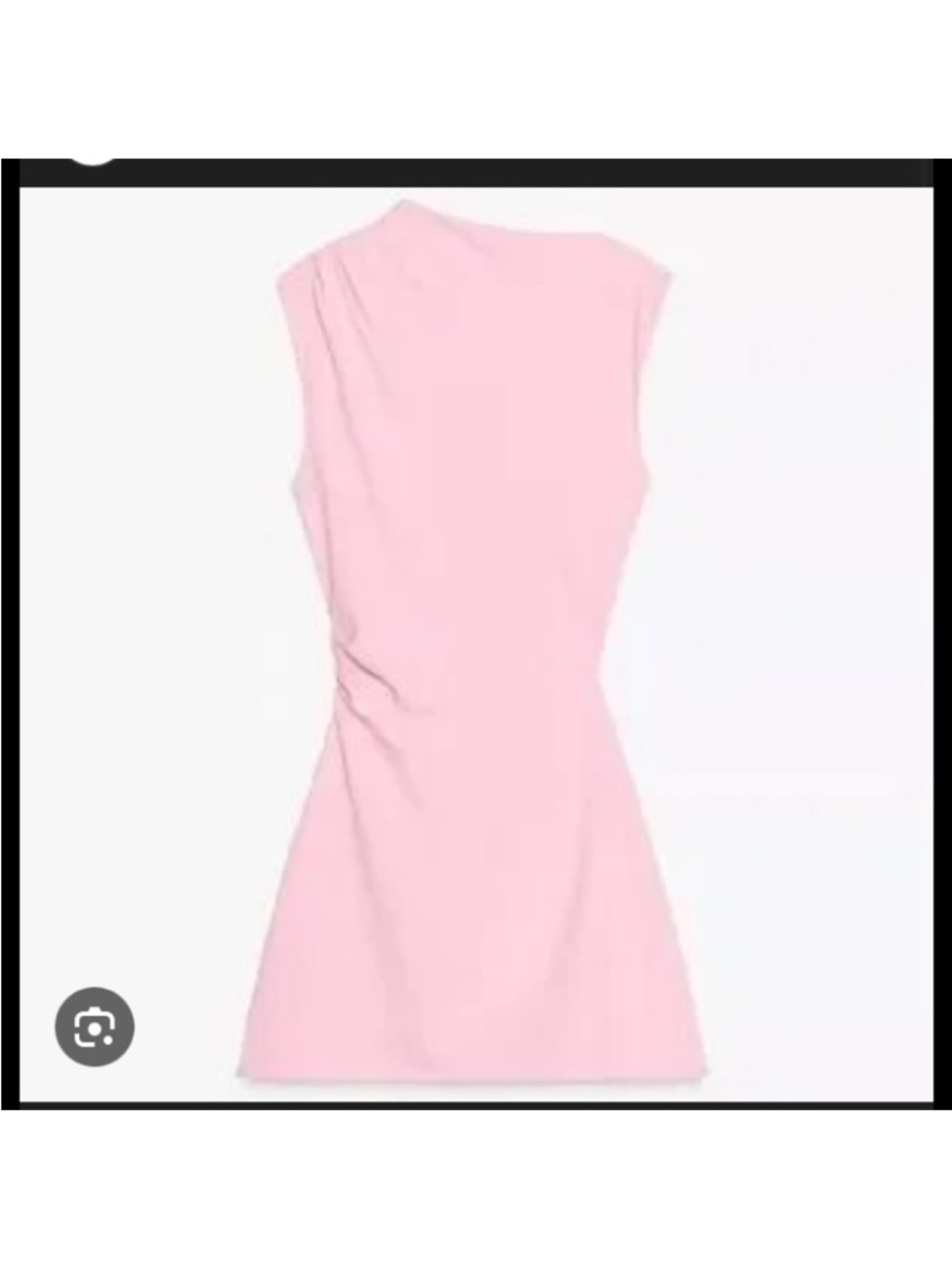 Zara Light Pink Sleeveless Mini Dress